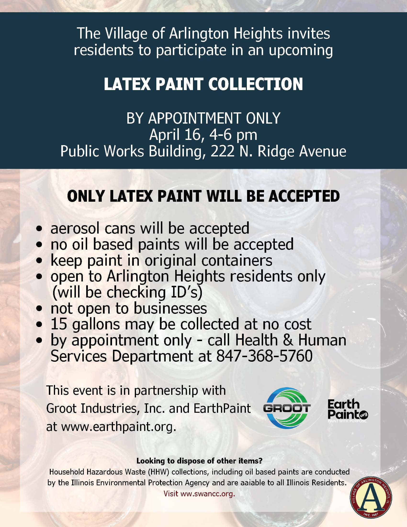 Latex paint collection 2024 flyer 2